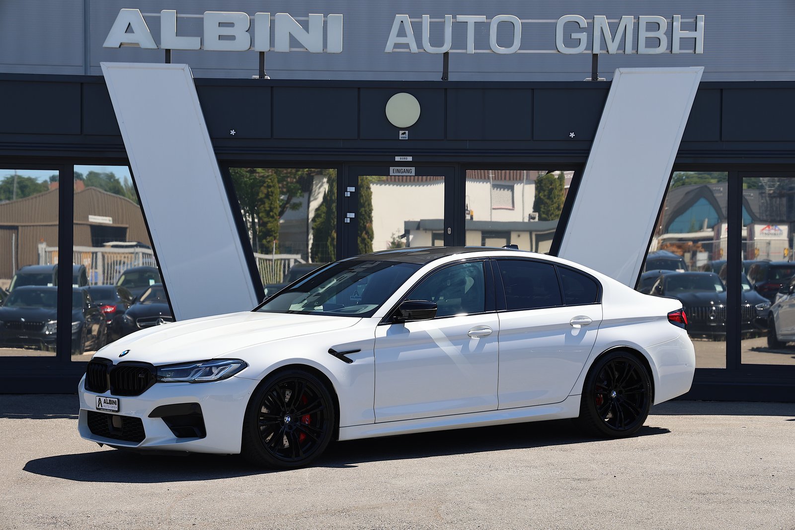 BMW M5 Competition Drivelogic *Alpinweiss *, Benzina, Occasioni / Usate, Automatico - 2