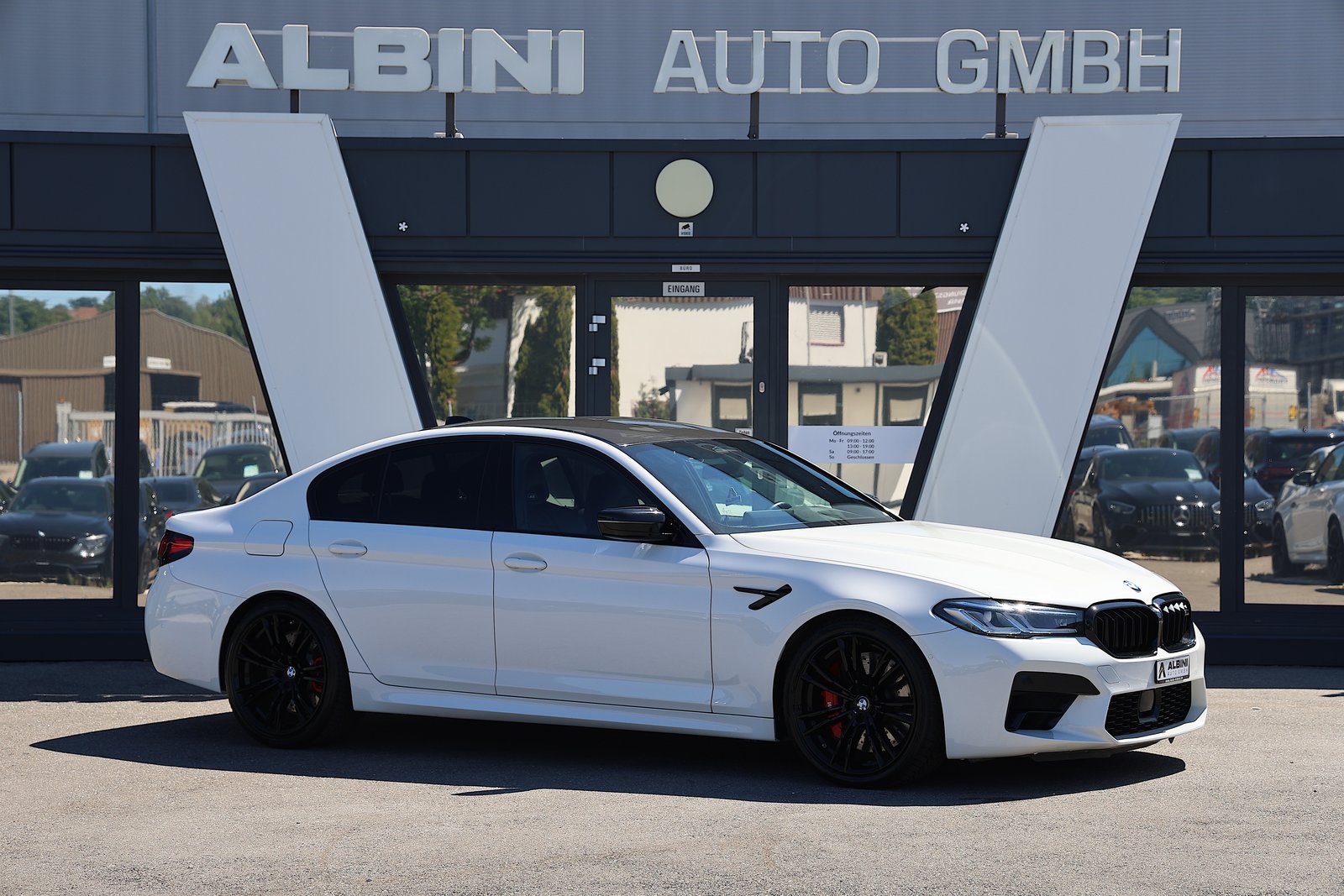 BMW M5 Competition Drivelogic *Alpinweiss *, Benzina, Occasioni / Usate, Automatico - 3
