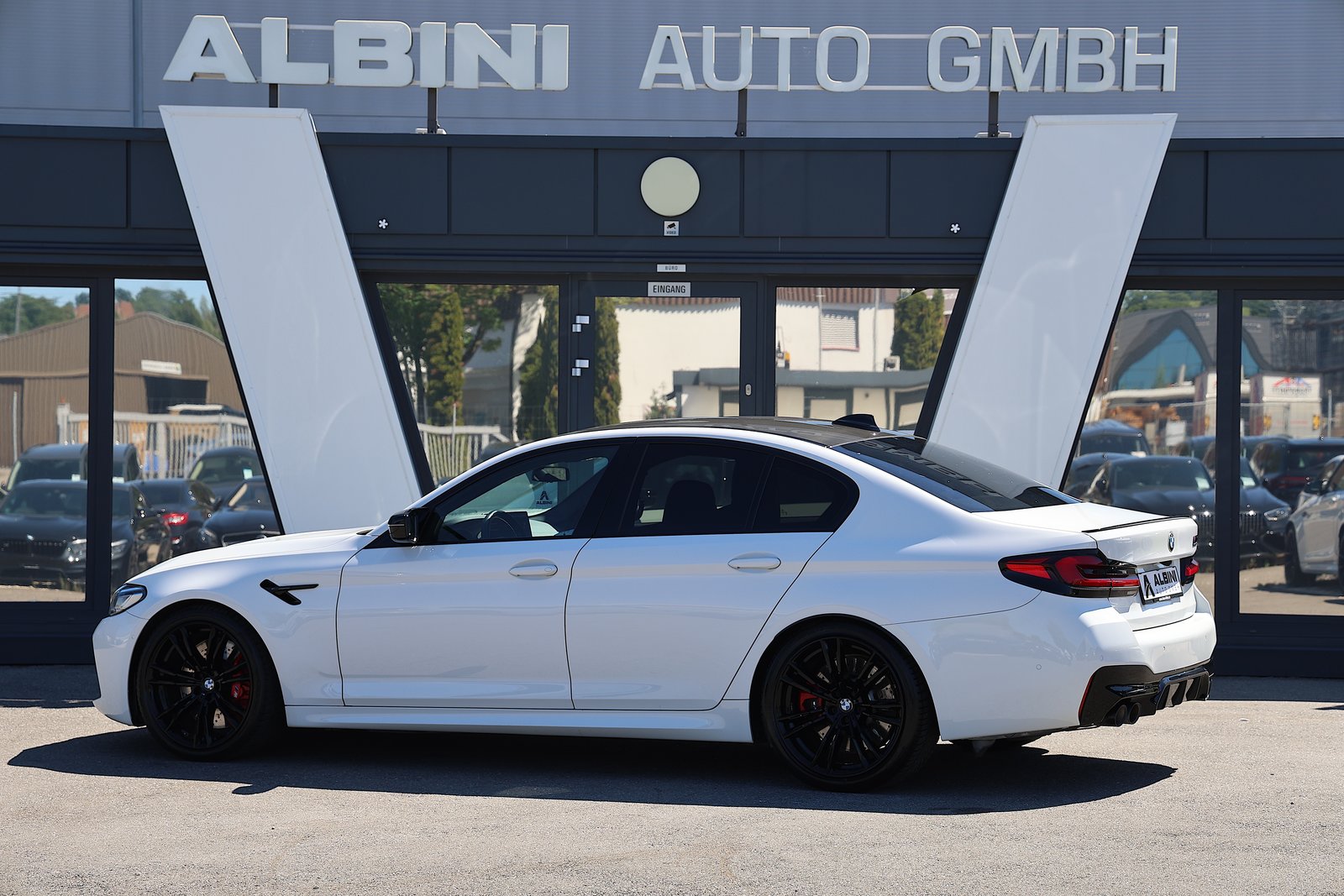 BMW M5 Competition Drivelogic *Alpinweiss *, Benzina, Occasioni / Usate, Automatico - 5