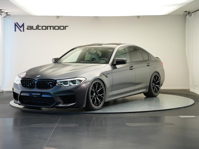 BMW M5 Competition Drivelogic *CH-Fahrzeug* *Frozen G, Petrol, Second hand / Used, Automatic