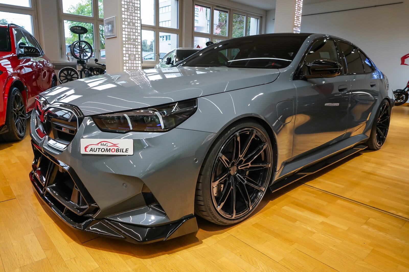 BMW M5 Individual Storm Bay Radi8 Forged Wheels