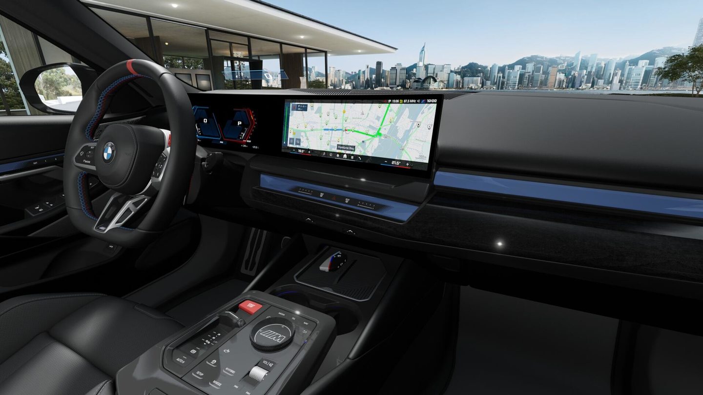 BMW M5 xDrive, Hybride Rechargeable Essence/Électricité, Voiture de démonstration, Automatique - 5