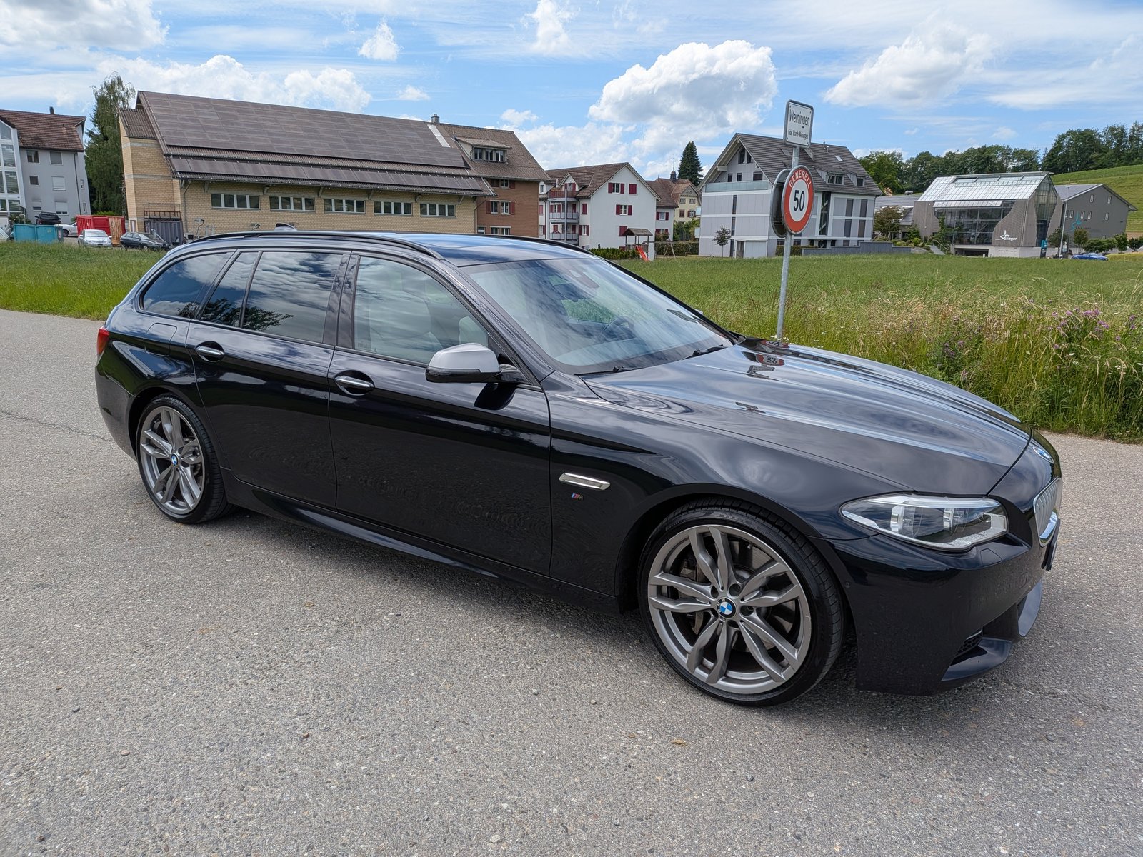 BMW M550d Touring Steptronic, Diesel, Occasion / Gebraucht, Automatik - 7