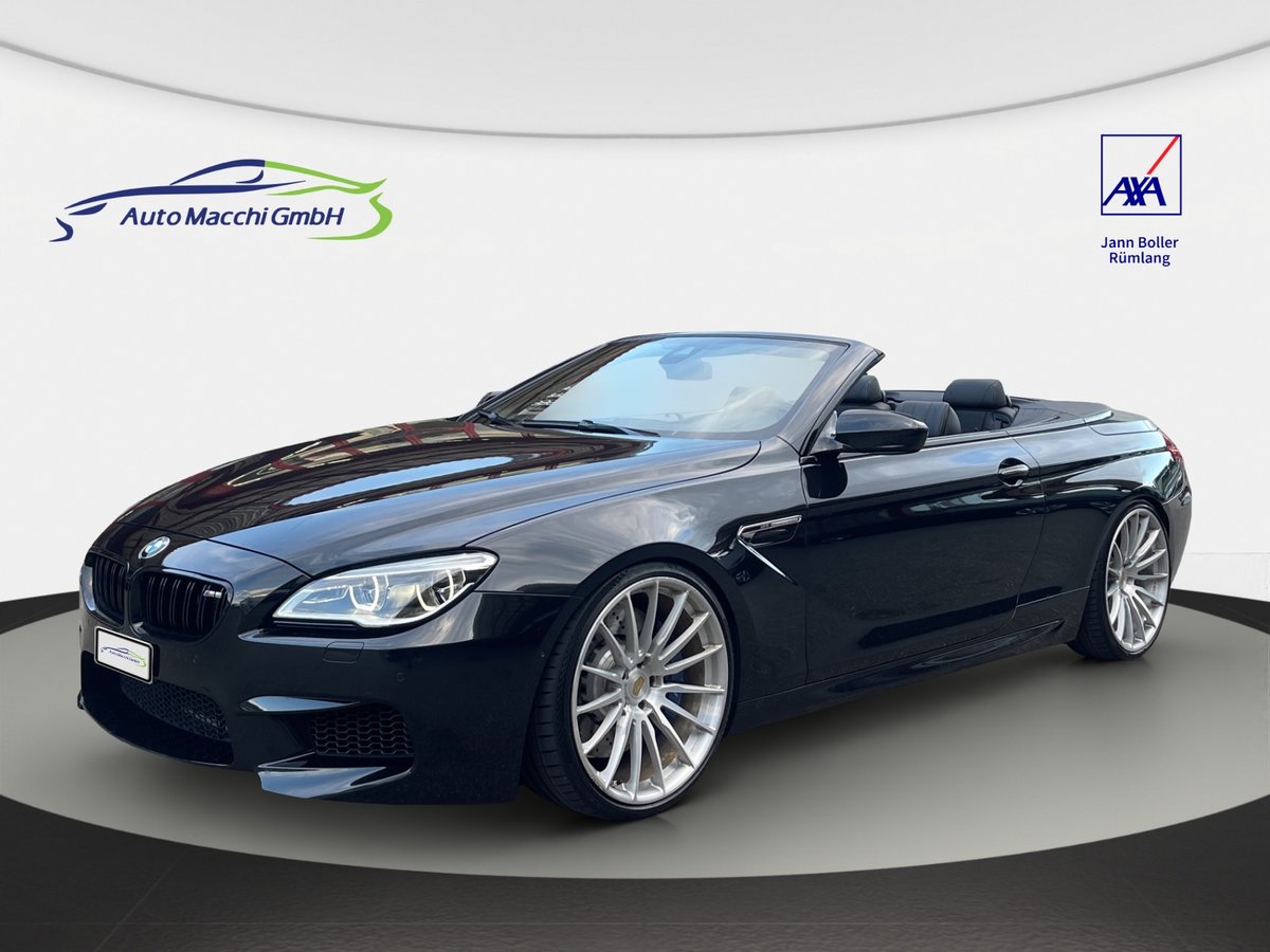 BMW M6 Cabrio Competition Drivelogic