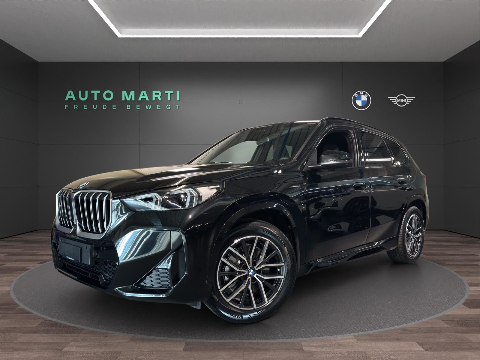 BMW X1 25e xDrive paddles
