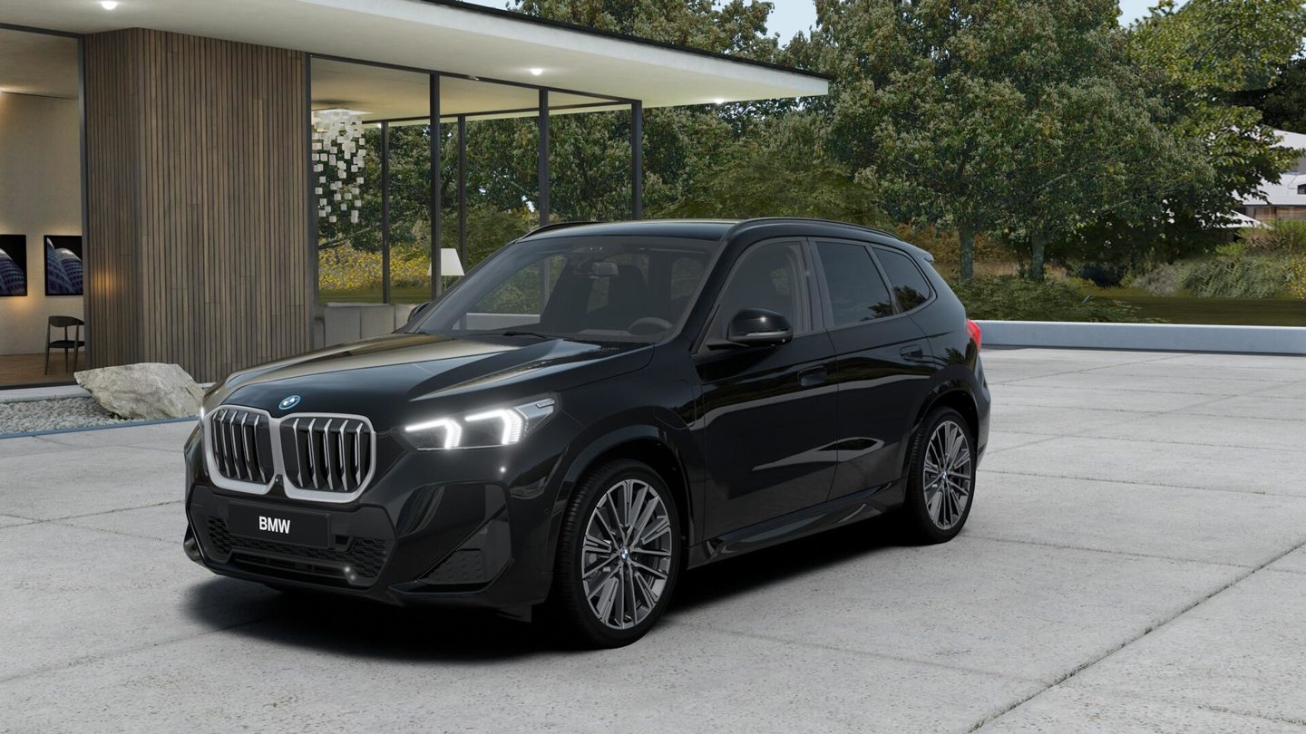 BMW X1 25e xDrive paddles