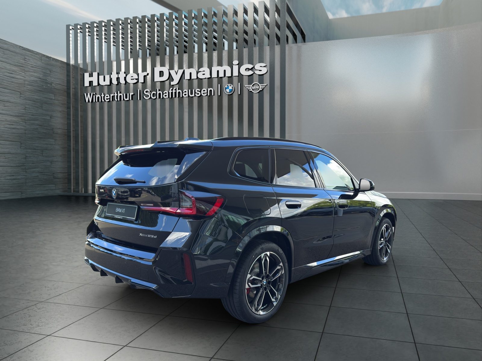 BMW X1 23d xDrive M Sportpaket Pro, Hybride Léger Diesel/Électricité, Voiture nouvelle, Automatique - 5