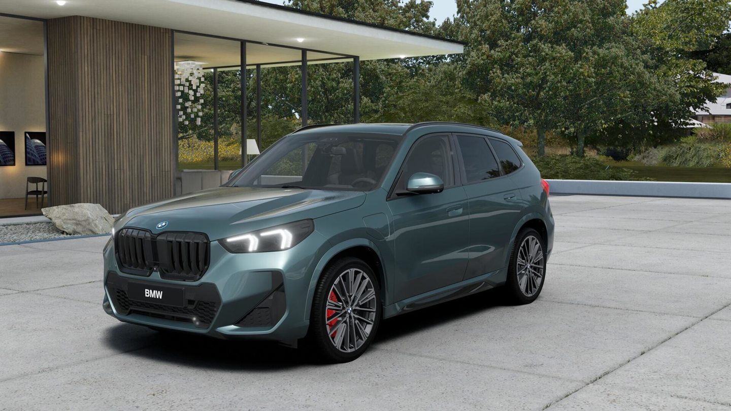 BMW X1 30e xDrive paddles