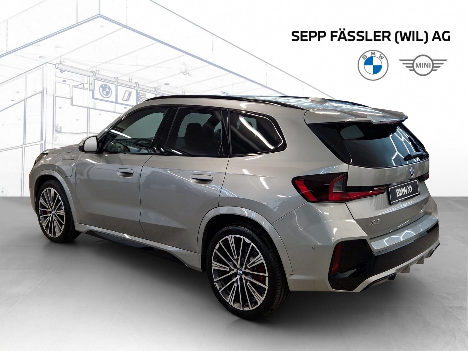 BMW X1 xDrive30e M Sport  Pro, Hybride Rechargeable Essence/Électricité, Voiture nouvelle, Automatique - 3