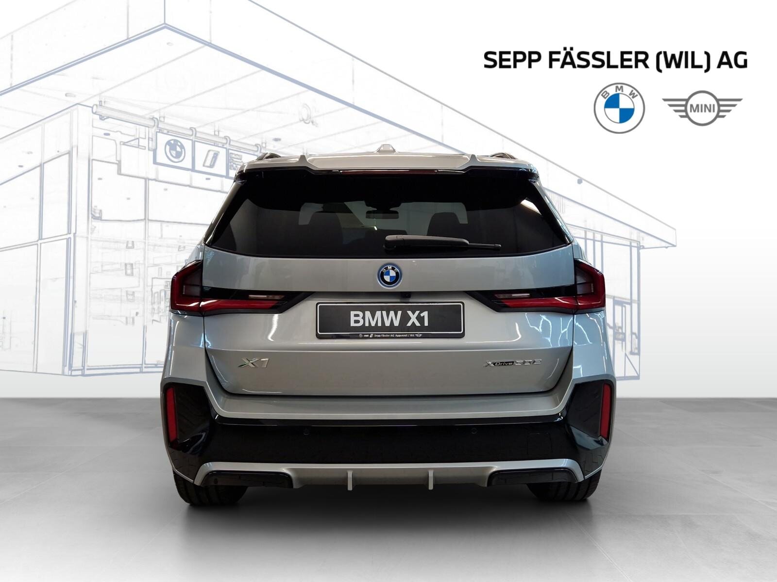 BMW X1 xDrive30e M Sport  Pro, Hybride Rechargeable Essence/Électricité, Voiture nouvelle, Automatique - 4