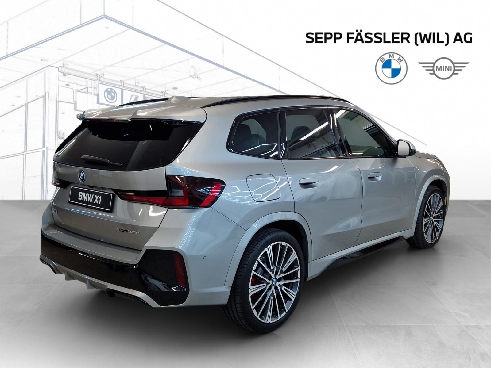 BMW X1 xDrive30e M Sport  Pro, Hybride Rechargeable Essence/Électricité, Voiture nouvelle, Automatique - 5