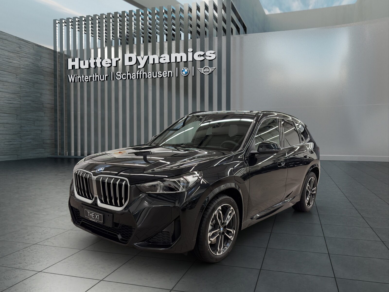 BMW X1 30e xDrive paddles