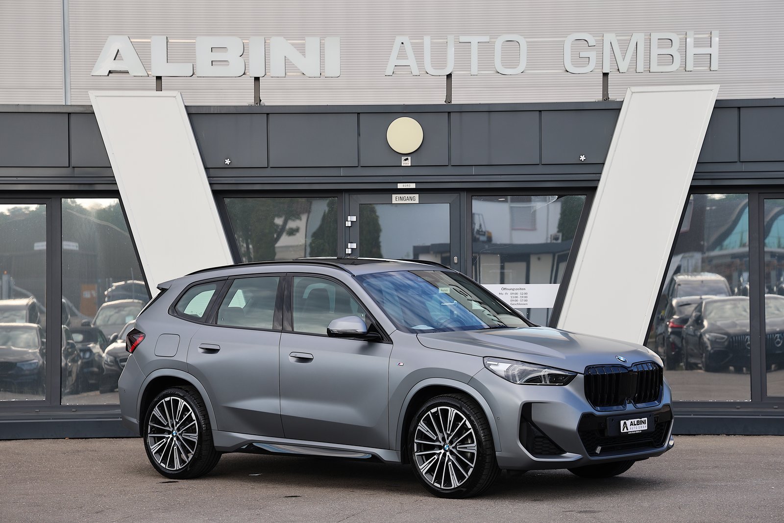 BMW X1 sDrive 18d Facelift M Sport Frozen Grey *CH-Fahrzeug*, Diesel, Occasion / Gebraucht, Automatik - 2