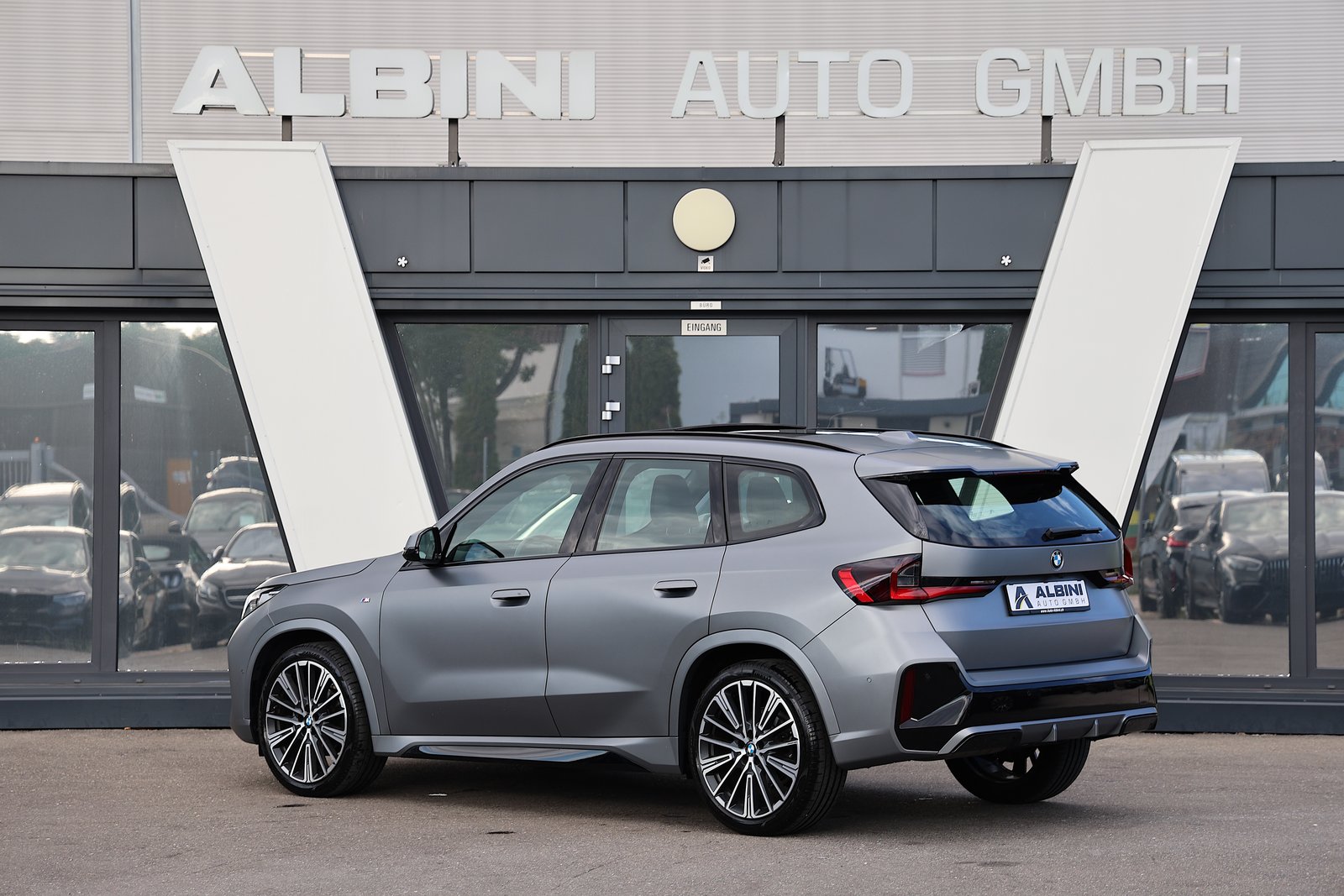 BMW X1 sDrive 18d Facelift M Sport Frozen Grey *CH-Fahrzeug*, Diesel, Occasion / Gebraucht, Automatik - 3