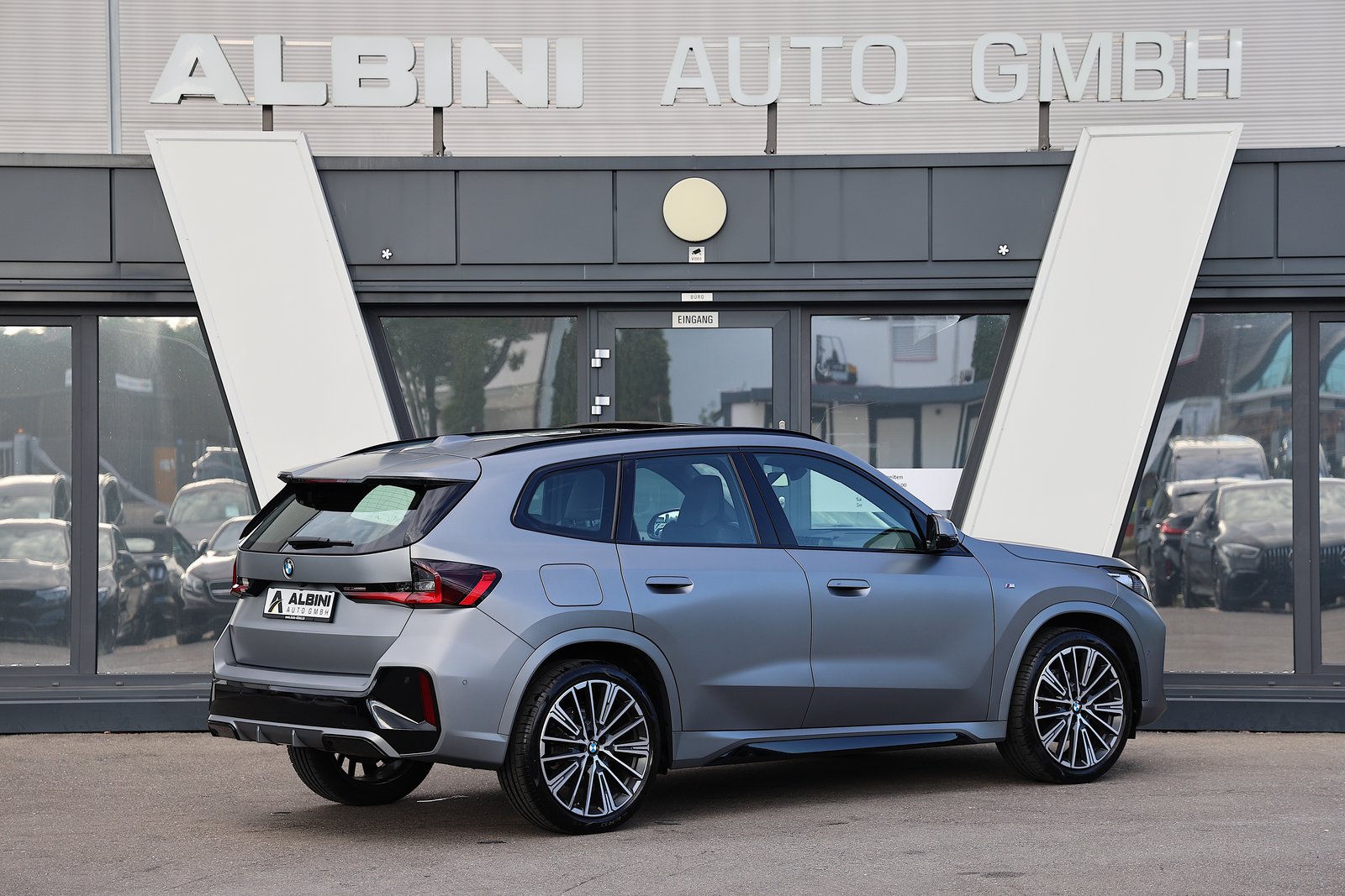 BMW X1 sDrive 18d Facelift M Sport Frozen Grey *CH-Fahrzeug*, Diesel, Occasion / Gebraucht, Automatik - 4