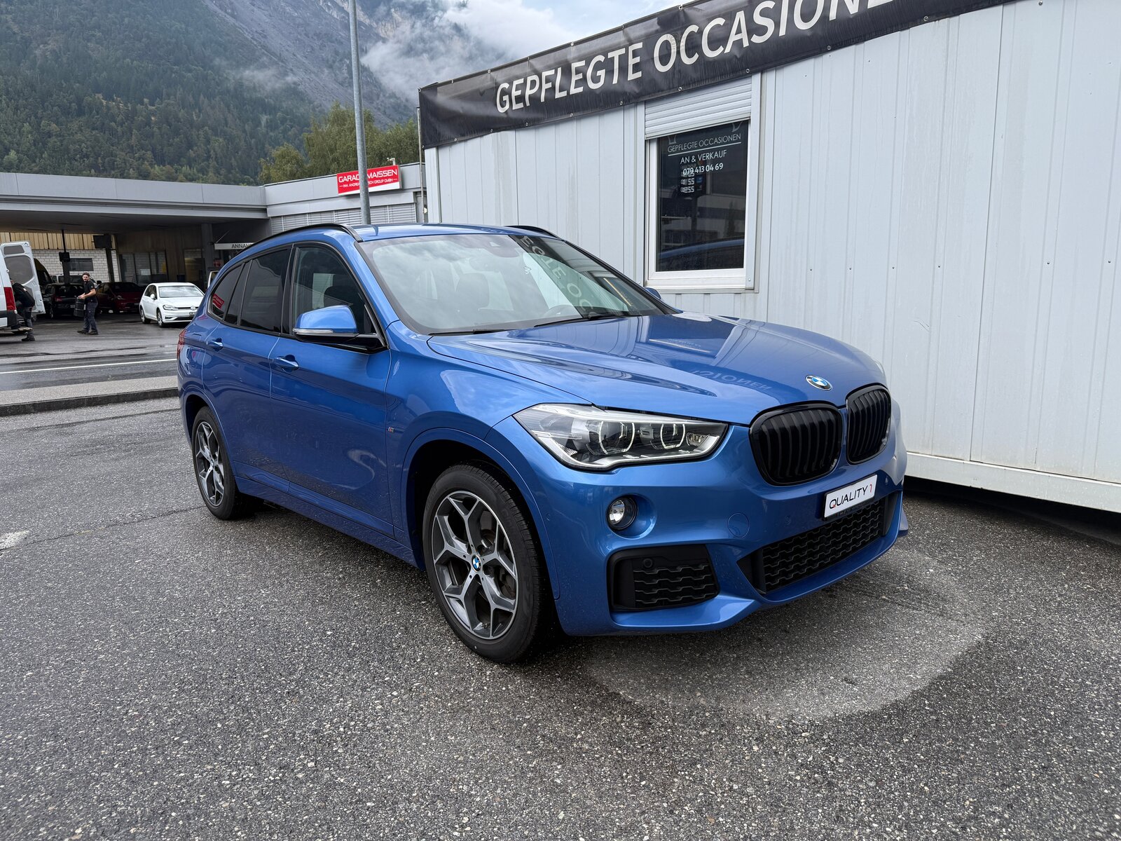 BMW X1 20d M Sport Steptronic *1.HAND*AHK*DAB*LEDER*8, Diesel, Occasion / Utilisé, Automatique - 2