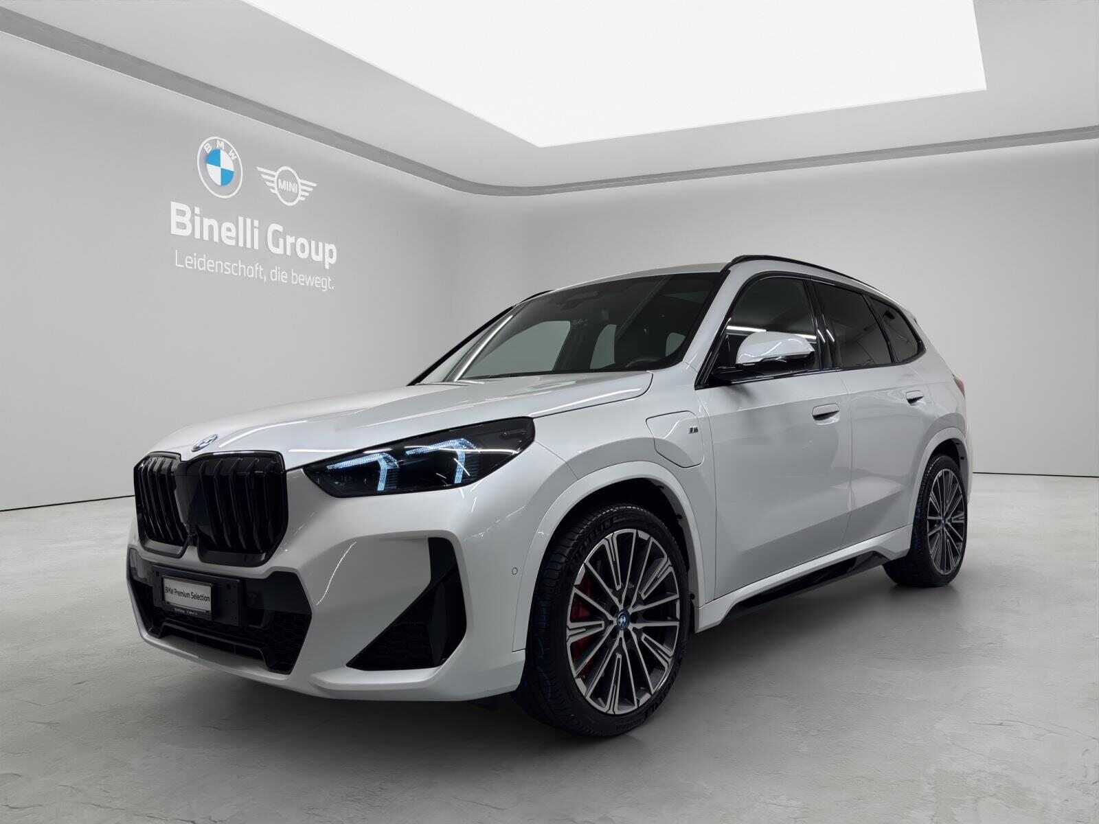 BMW X1 30e xDrive paddles