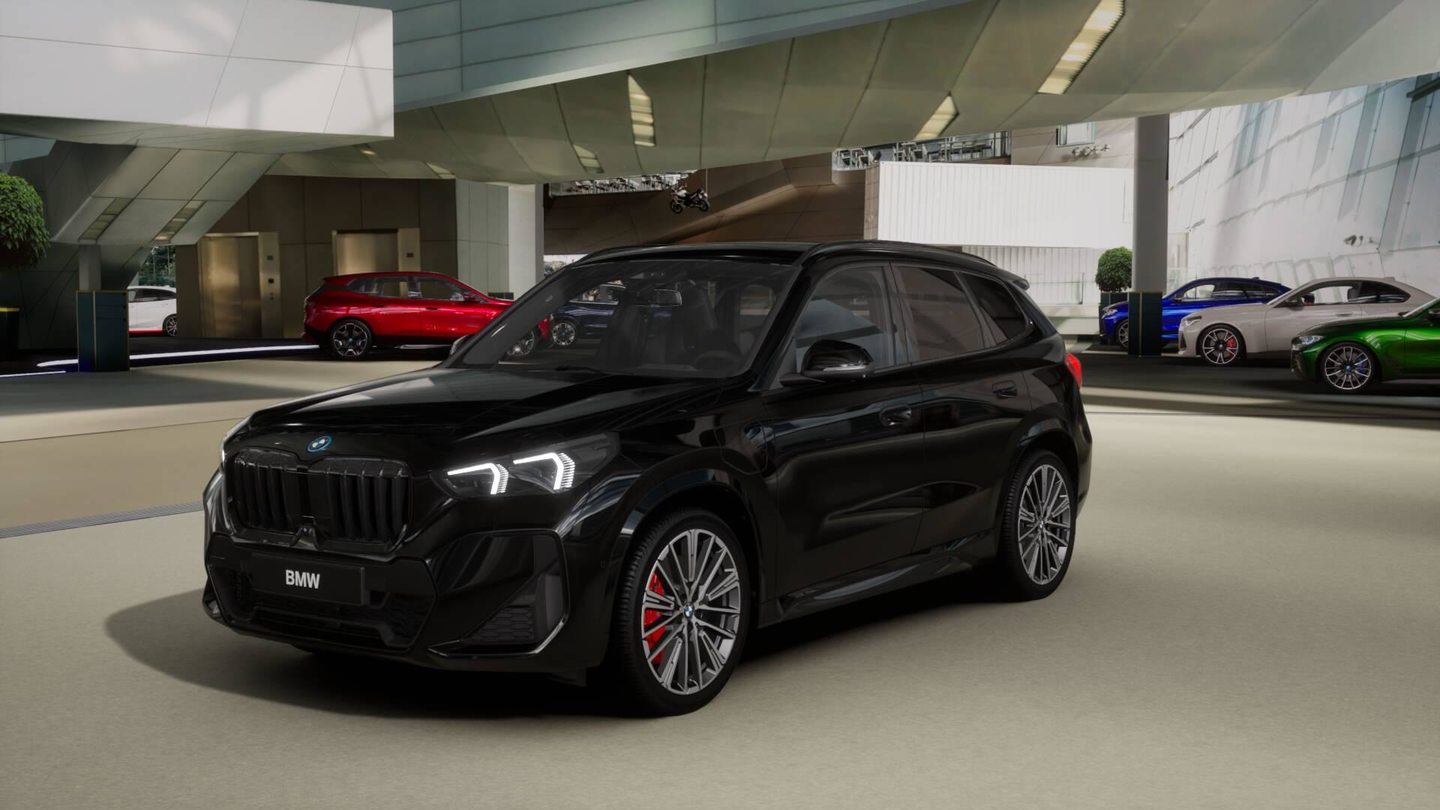 BMW X1 30e xDrive paddles