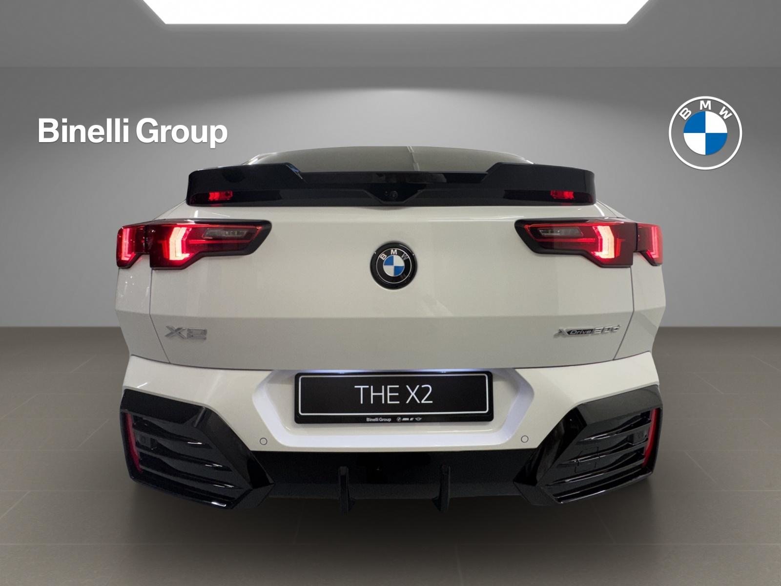 BMW X2 20d xDrive paddles, Hybride Léger Diesel/Électricité, Voiture nouvelle, Automatique - 4