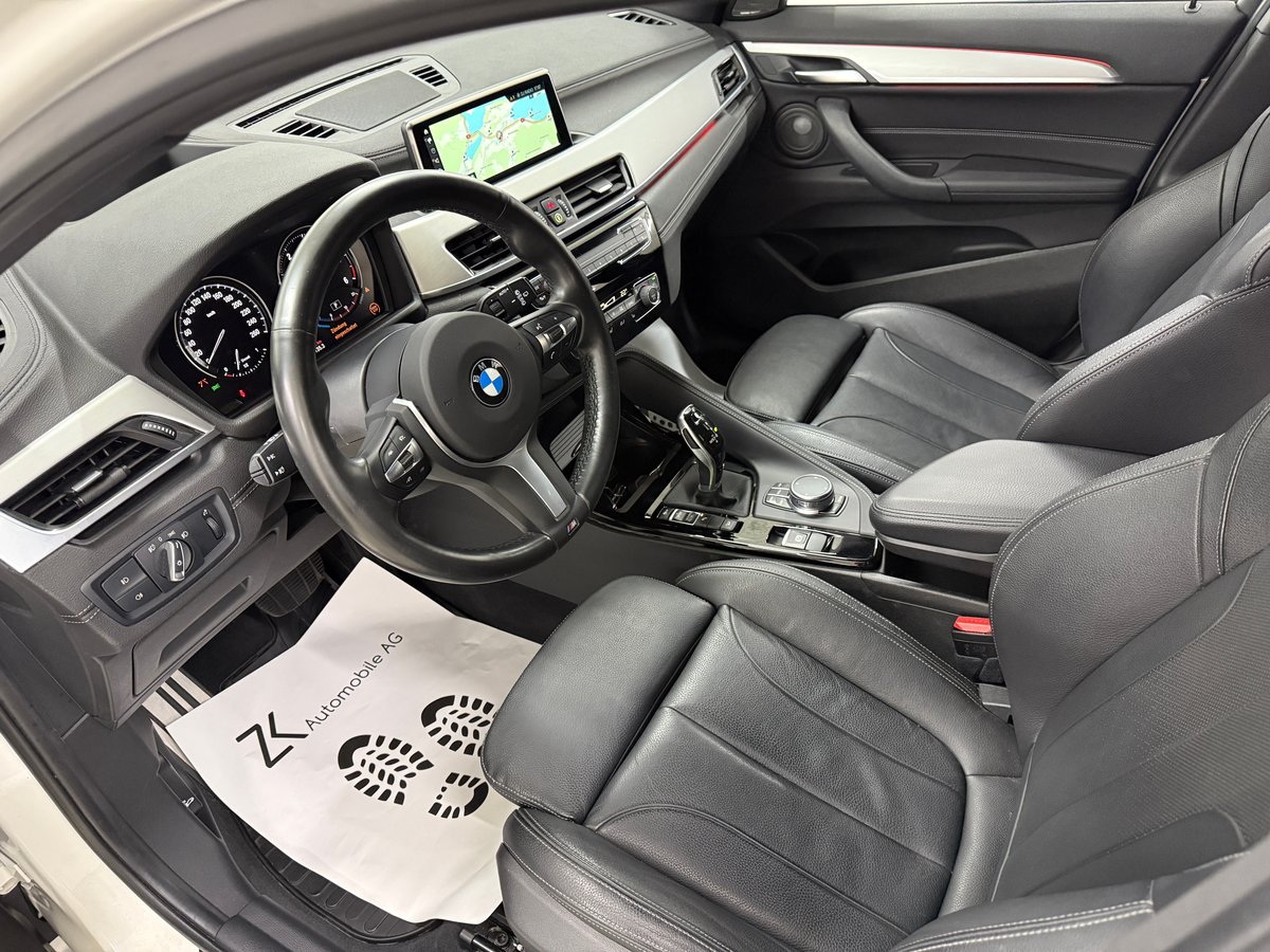 BMW X2 20d M Sport 190PS ALPINWEISS Steptronic | Leder | RF-Kame, Diesel, Occasioni / Usate, Automatico - 7