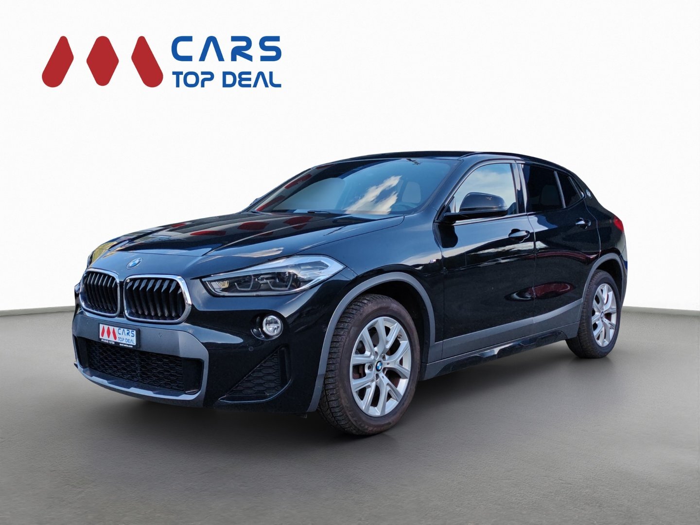 BMW X2 20d M Sport Steptronic 190 ch Cuir rouge, GP