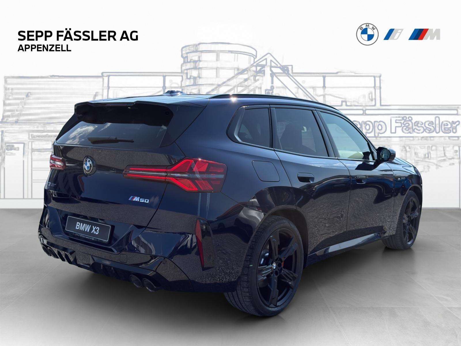 BMW X3 xDrive M50 48V M Sport Pro, Hybride Léger Essence/Électricité, Voiture nouvelle, Automatique - 5