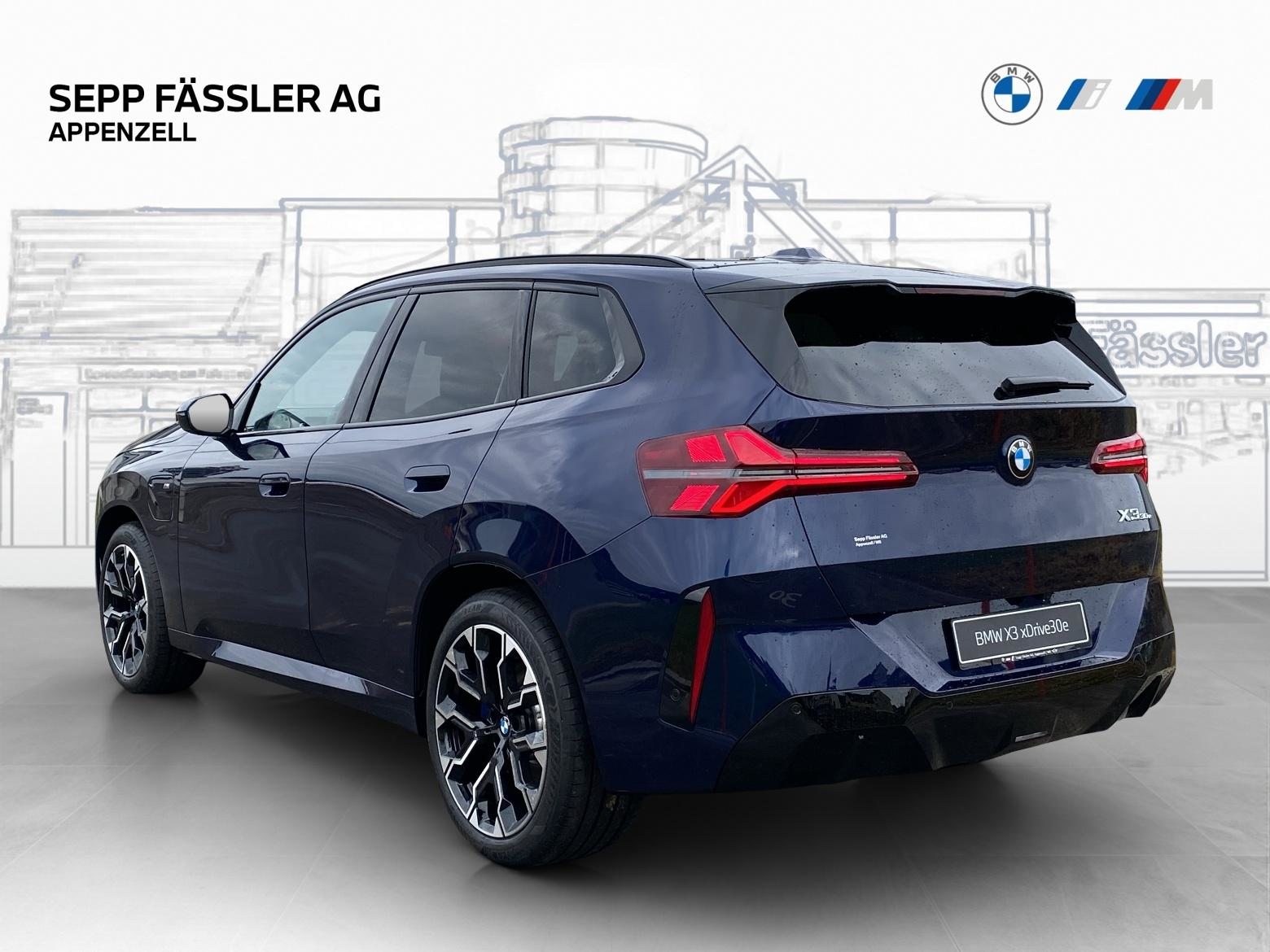 BMW X3 30e xDrive, Plug-in-Hybrid Benzin/Elektro, Neuwagen, Automatik - 3