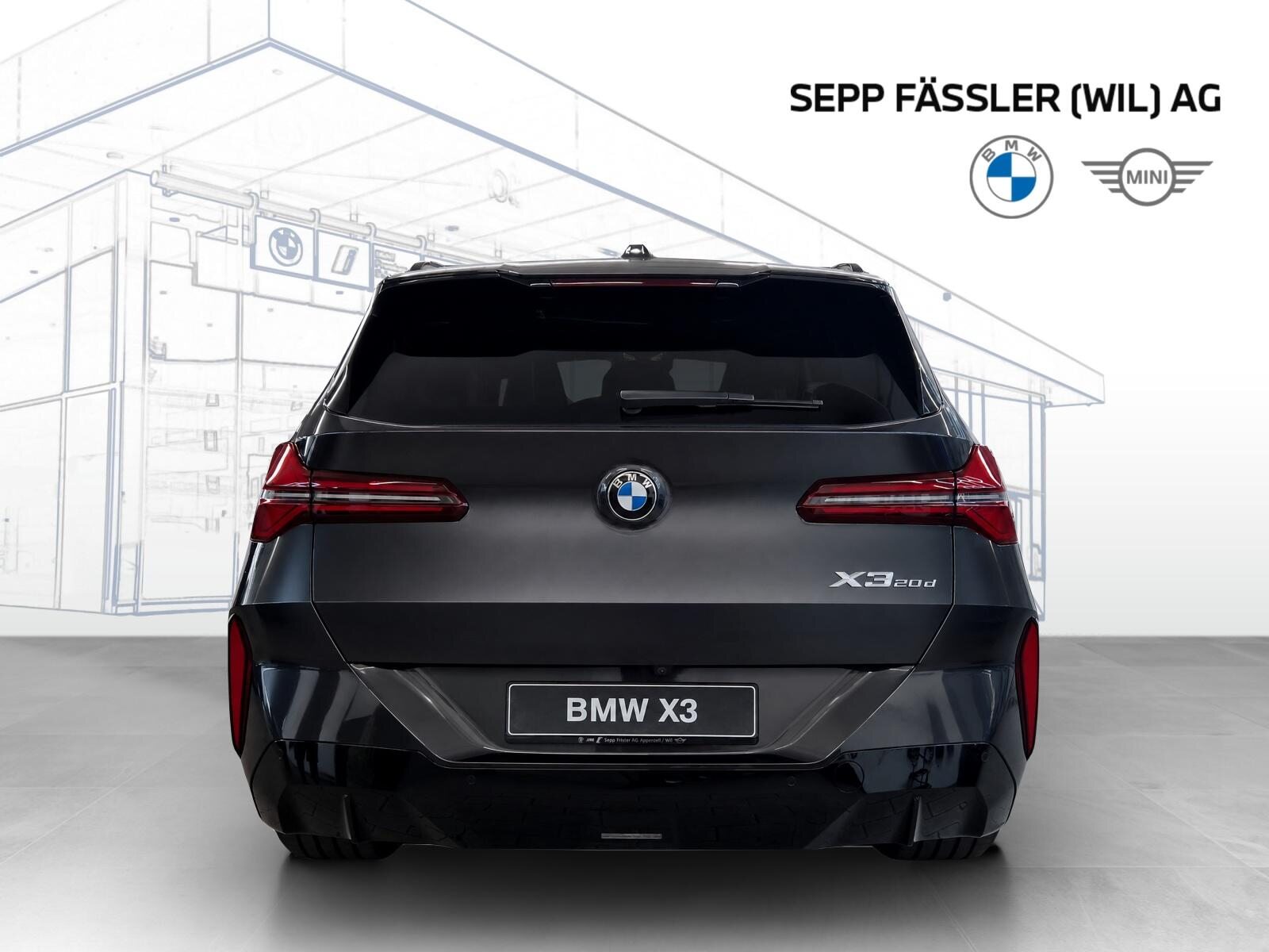 BMW X3 20d xDrive M Sport Pro, Hybride Léger Diesel/Électricité, Voiture nouvelle, Automatique - 4