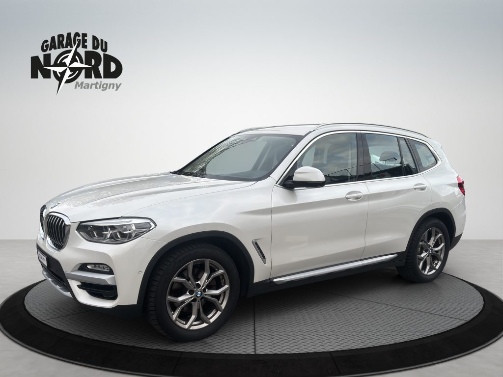 BMW X3 20d xDrive paddles