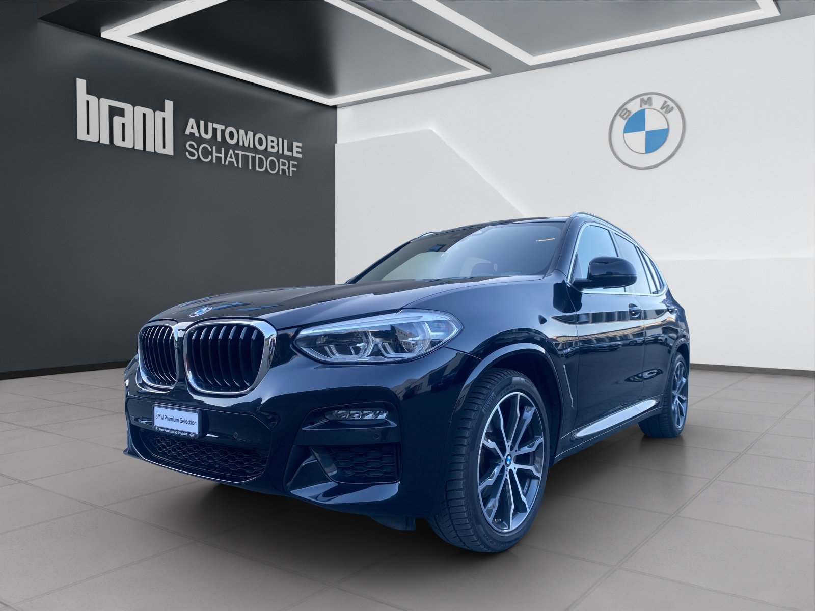 BMW X3 20i paddles