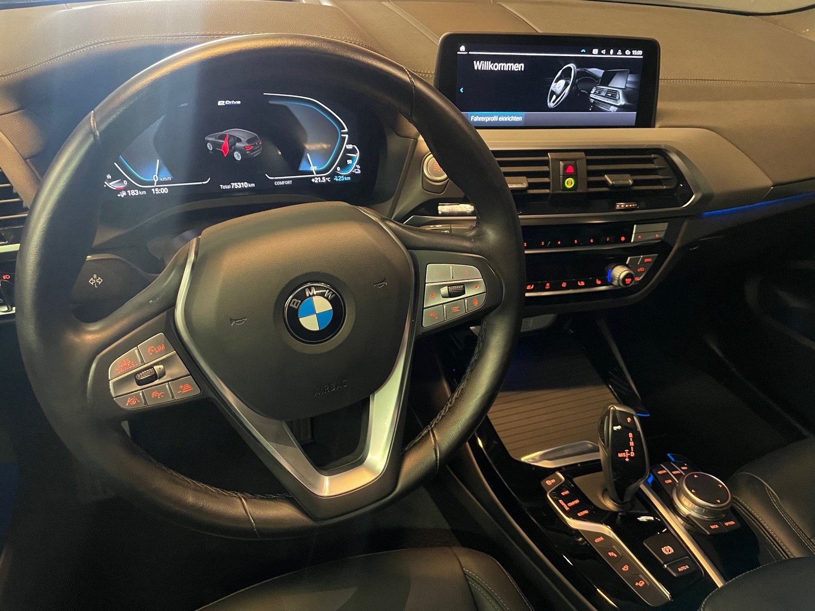 BMW X3 30e Luxury Line Steptronic, Hybride Rechargeable Essence/Électricité, Occasion / Utilisé, Automatique - 6