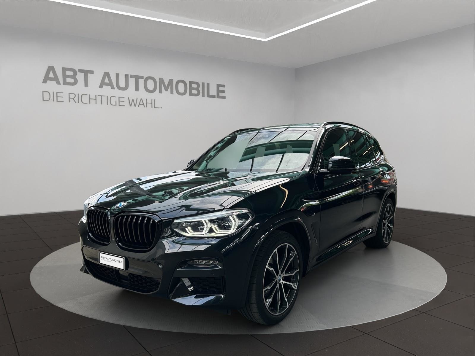 BMW X3 20d xDrive paddles