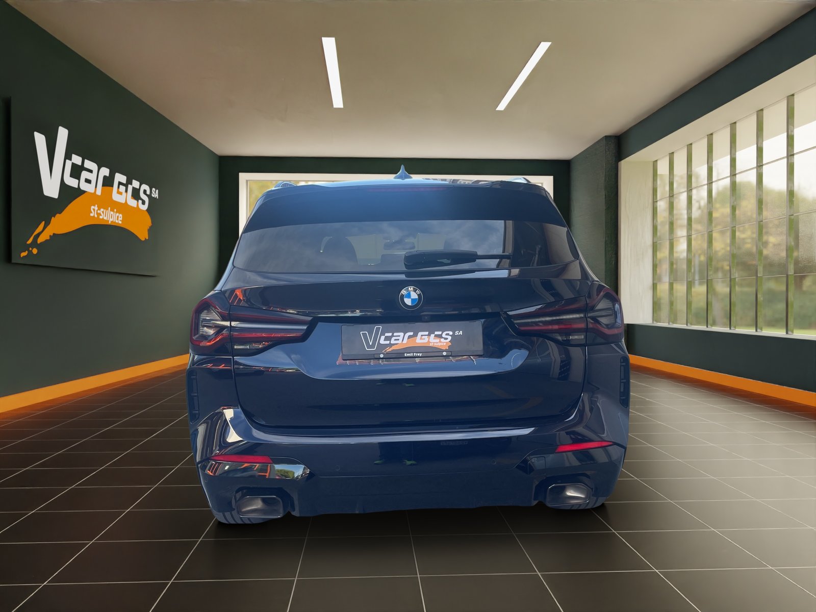 BMW X3 48V 20d M Sport, Hybride Léger Diesel/Électricité, Occasion / Utilisé, Automatique - 4