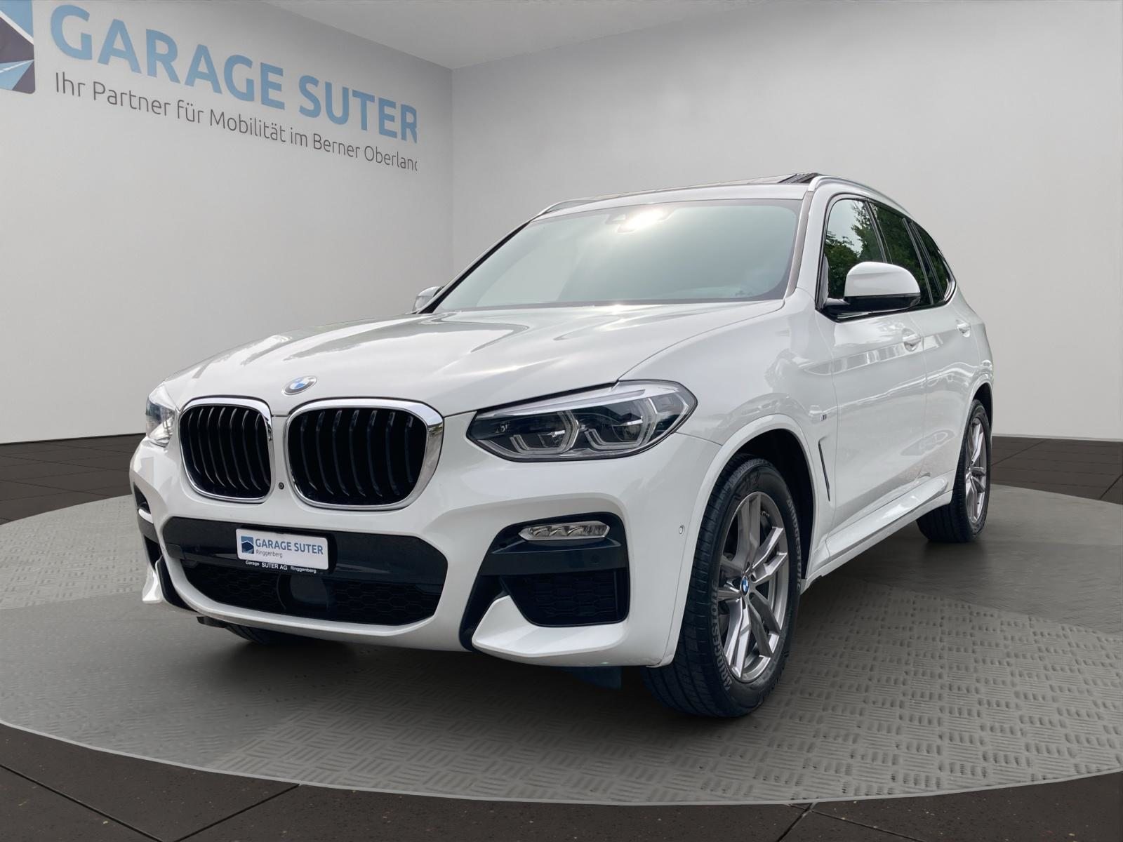 BMW X3 20d xDrive paddles