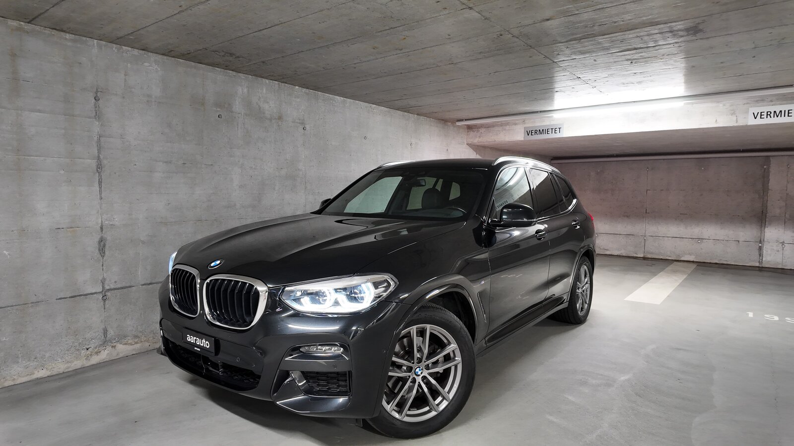 BMW X3 20d paddles