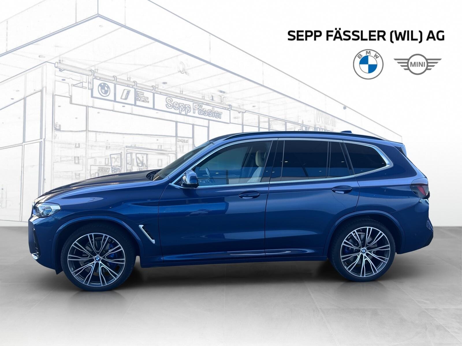 BMW X3 M40d, Hybride Léger Diesel/Électricité, Occasion / Utilisé, Automatique - 2