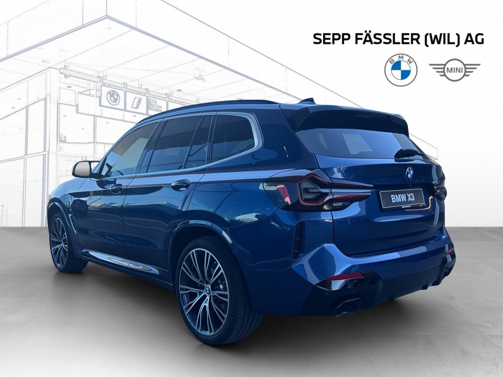 BMW X3 M40d, Hybride Léger Diesel/Électricité, Occasion / Utilisé, Automatique - 3