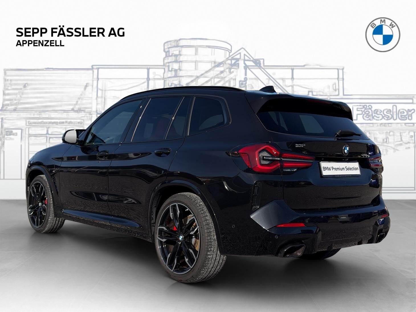 BMW X3 M40i, Mild-Hybrid Benzin/Elektro, Occasion / Gebraucht, Automatik - 3