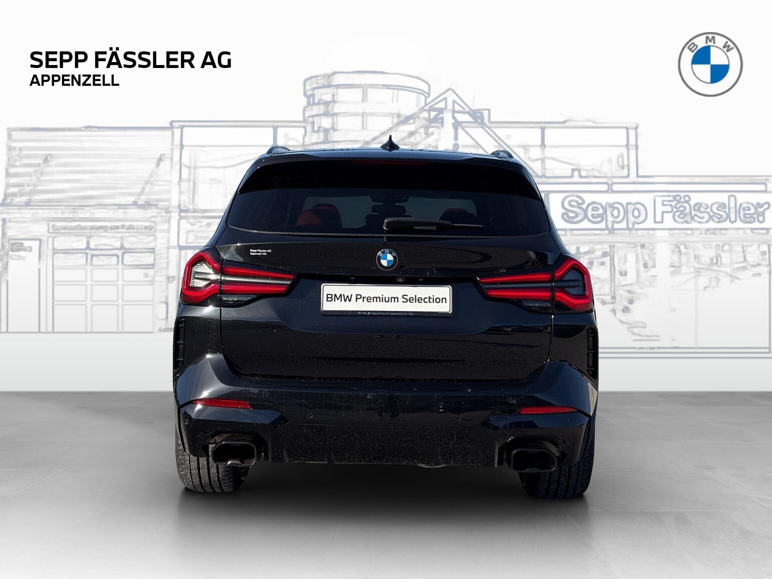 BMW X3 M40i, Mild-Hybrid Benzin/Elektro, Occasion / Gebraucht, Automatik - 4