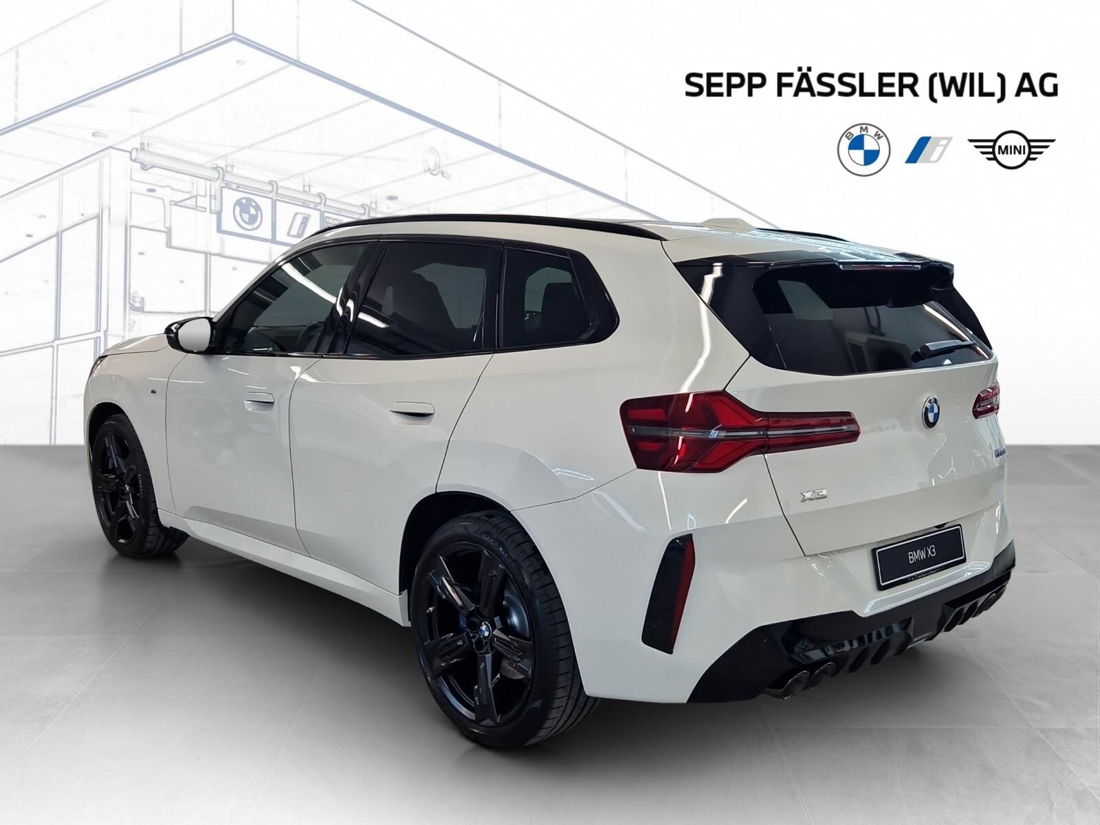 BMW X3 M50 xDrive M Sport Pro, Mild-Hybrid Petrol/Electric, Ex-demonstrator, Automatic - 2