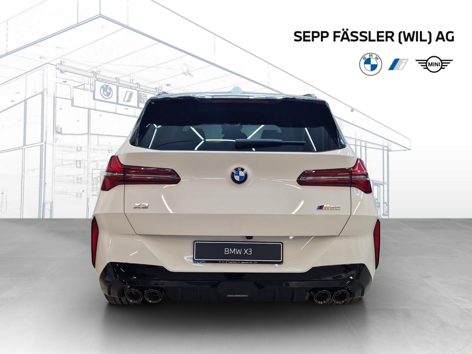 BMW X3 M50 xDrive M Sport Pro, Mild-Hybrid Petrol/Electric, Ex-demonstrator, Automatic - 3