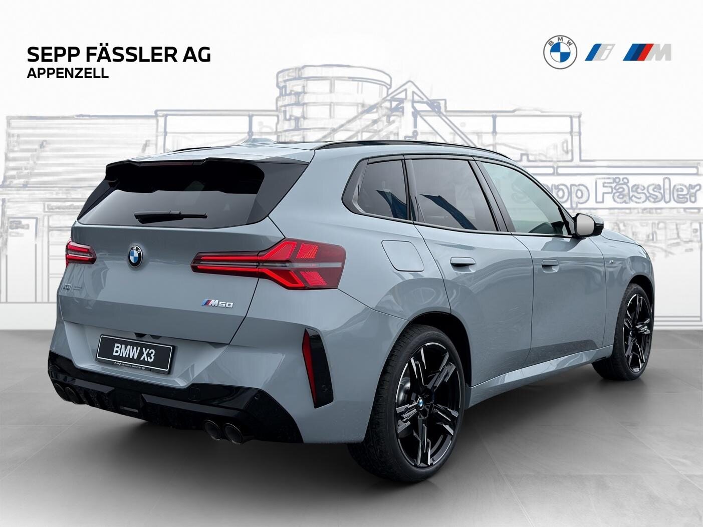BMW X3 M50 xDrive M Sport Pro, Mild-Hybrid Benzin/Elektro, Vorführwagen, Automatik - 5