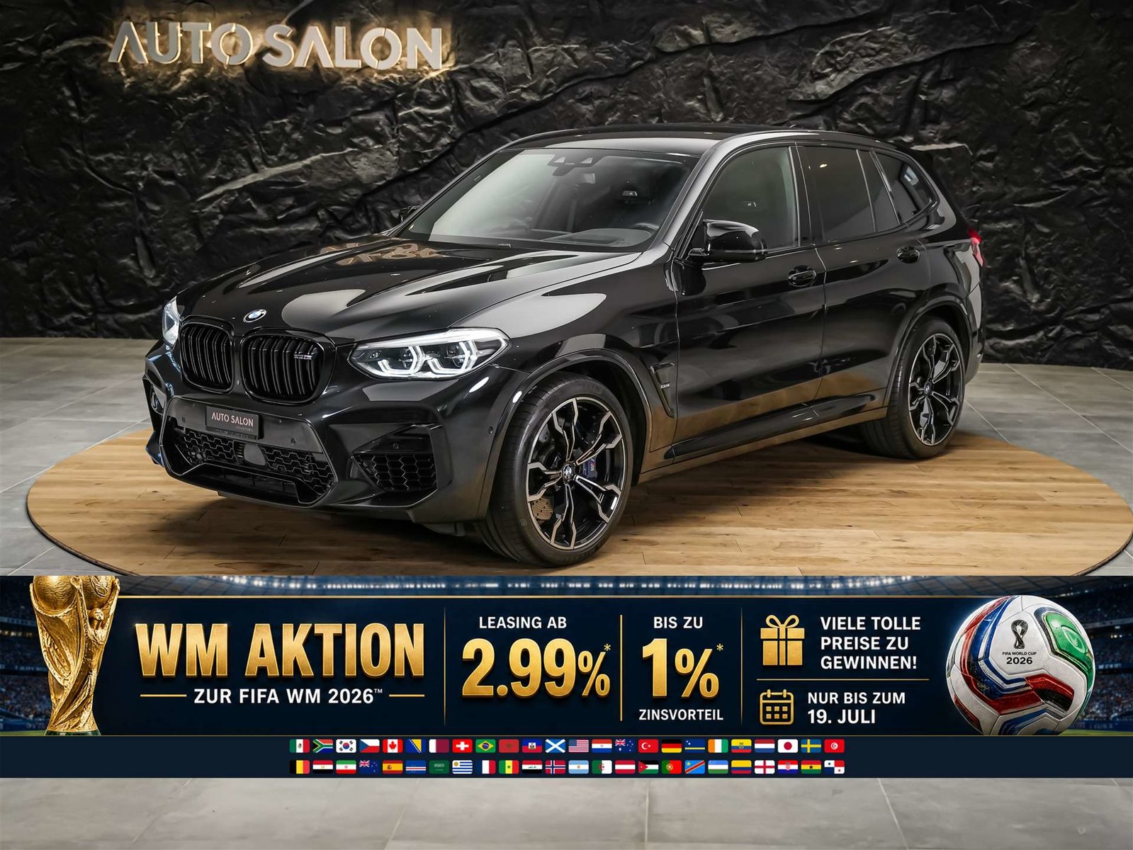 BMW X3 M Competition Steptronic *Harman/Kardon*Abstan