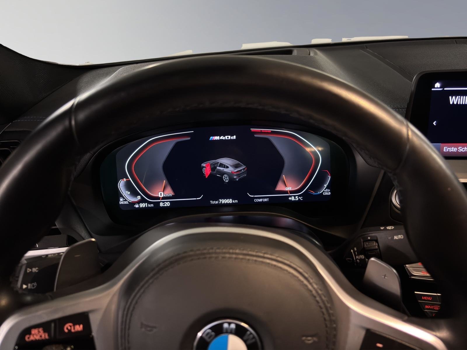 BMW X4 M40d, Mild-Hybrid Diesel/Elektro, Occasion / Gebraucht, Automatik - 5