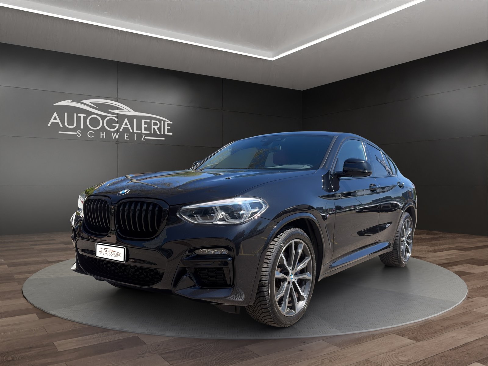 BMW X4 M40i Steptronic CH Swiss Individual Leder Fiona Rot