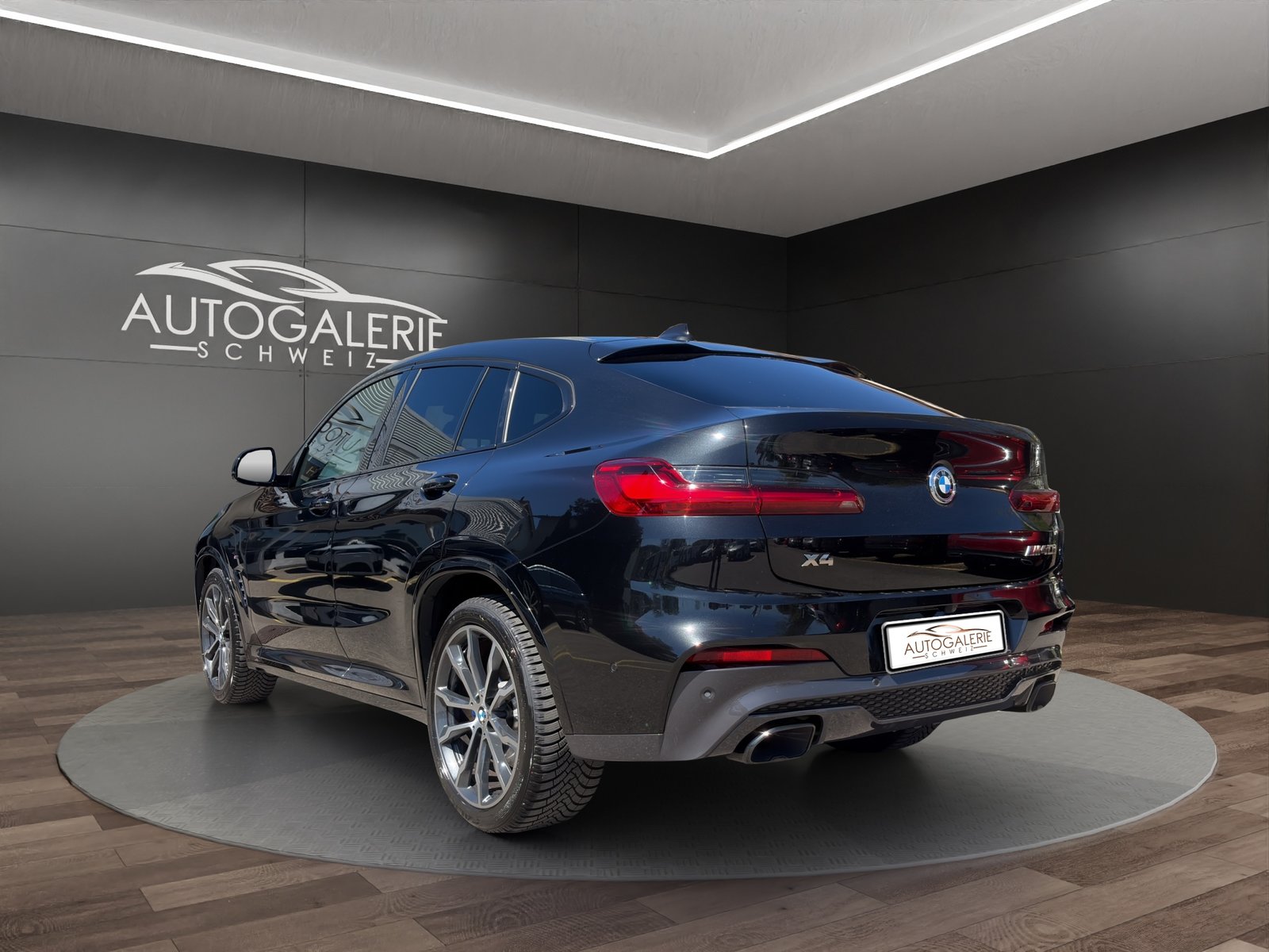 BMW X4 M40i Steptronic CH Swiss Individual Leder Fiona Rot, Petrol, Second hand / Used, Automatic - 4