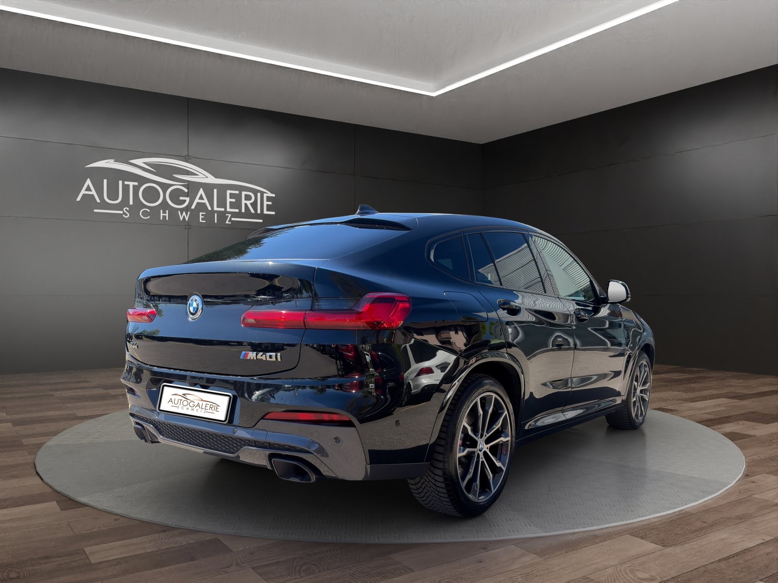 BMW X4 M40i Steptronic CH Swiss Individual Leder Fiona Rot, Petrol, Second hand / Used, Automatic - 6