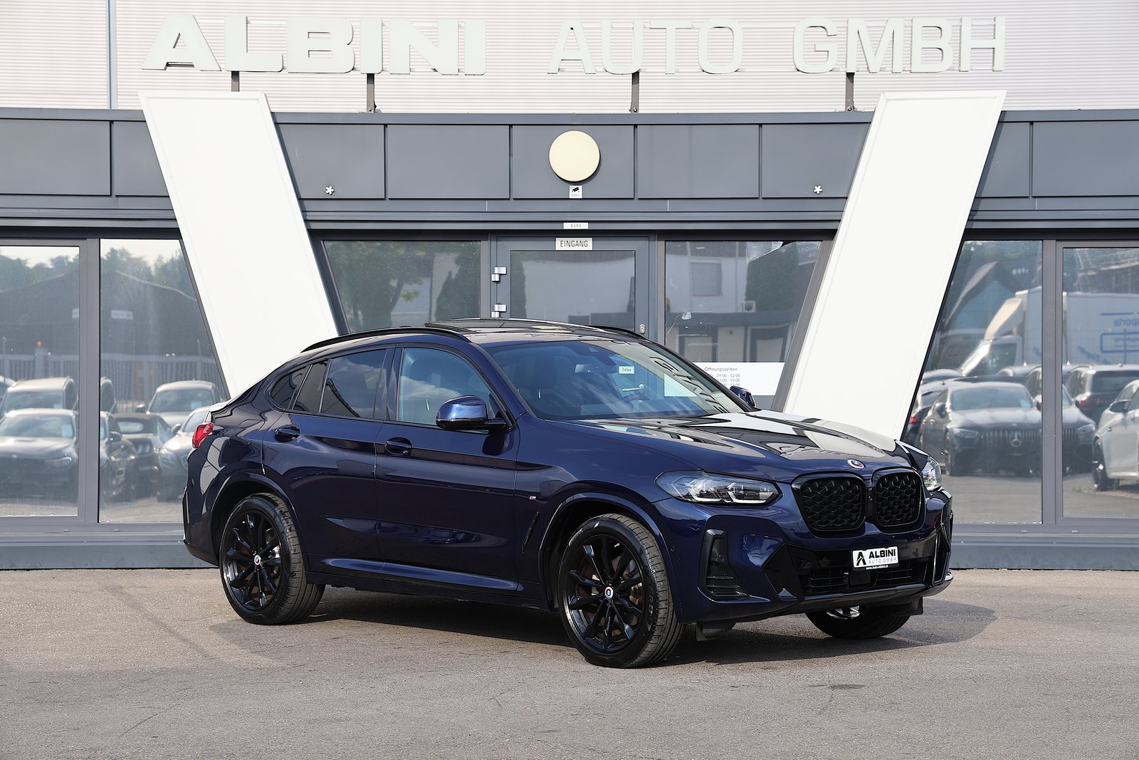 BMW X4 48V 20d M Sport *Tansanitblau *Steptronic, Hybride Léger Diesel/Électricité, Occasion / Utilisé, Automatique - 2