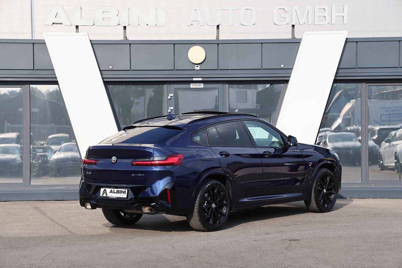 BMW X4 48V 20d M Sport *Tansanitblau *Steptronic, Hybride Léger Diesel/Électricité, Occasion / Utilisé, Automatique - 3
