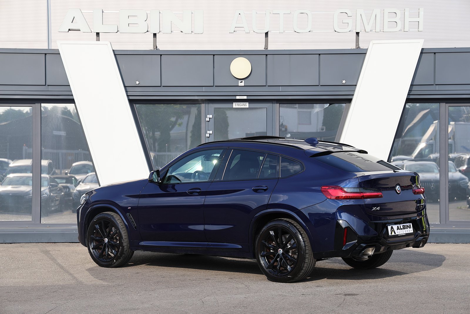 BMW X4 48V 20d M Sport *Tansanitblau *Steptronic, Hybride Léger Diesel/Électricité, Occasion / Utilisé, Automatique - 4